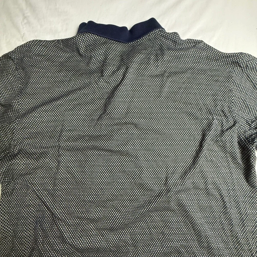 VTG Belleair Country Club Callaway Golf Two-Ply Sz L Blue Mercerized Cotton Polo
